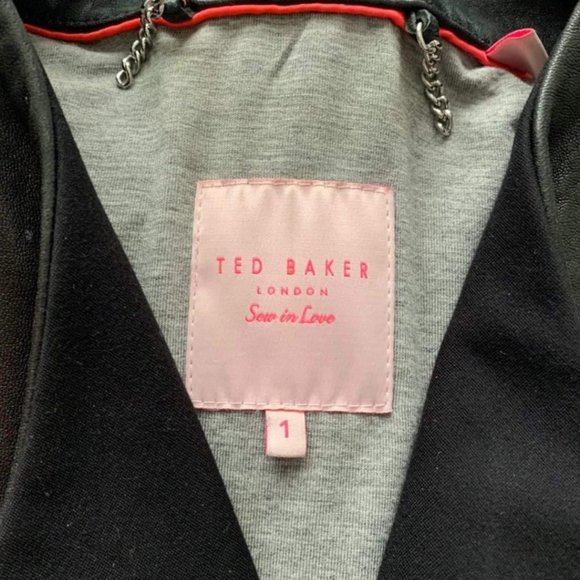Ted baker fitted moto jacket - Picture 3 of 4